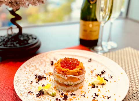 記念日オプション 特製海鮮ミルフィーユ