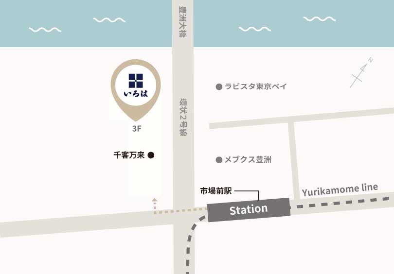 店舗アクセスマップ